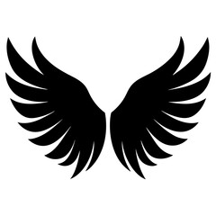 eagle with wings vector