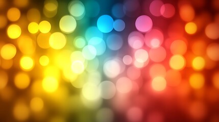 Fototapeta premium Abstract Colorful Bokeh Lights Background Image