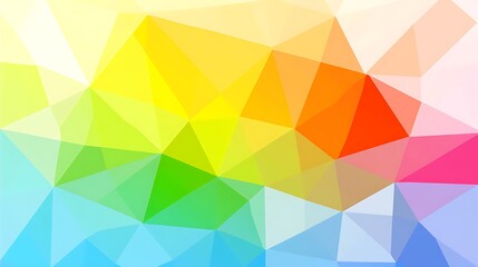 Fototapeta premium Abstract Colorful Geometric Triangular Pattern Background