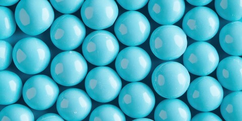 Vibrant macro shot of textured blue candy. Macro shot of blue object.