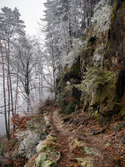 On the border of the Ice Queen's kingdom - An der Grenze zum Reich der Eiskönigin