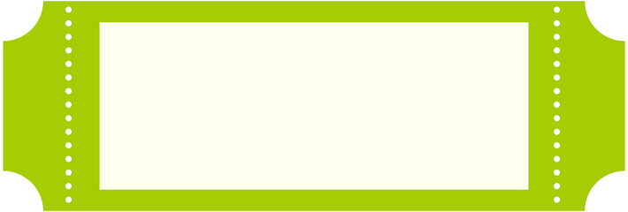 Blank Coupon Voucher Element