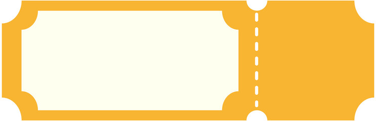 Blank Coupon Voucher Element