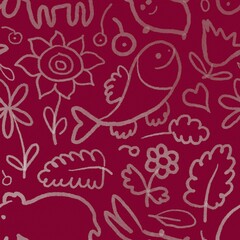 abstract seamless pattern background fabric fashion design print wrapping paper digital illustration art texture textile wallpaper colorful apparel image 