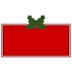 Christmas Banner Text Box