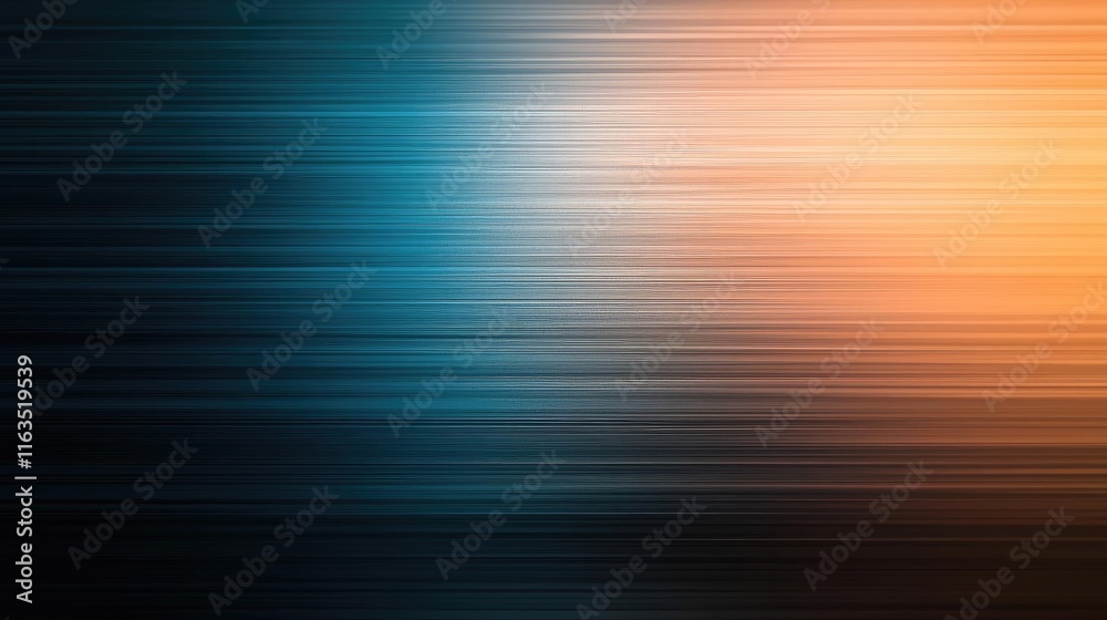 Poster brushed abstract background concept. abstract gradient blend of blue and orange creating a smooth, m
