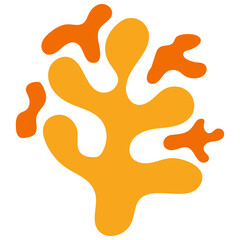 Abstract Leaves Shape