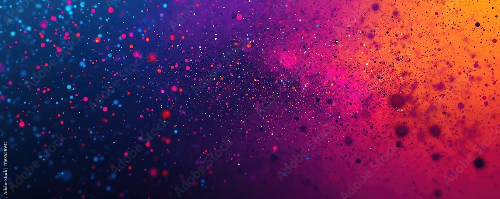 Poster Splatter abstract background concept. A vibrant explosion of colors creating a stunning abstract background.