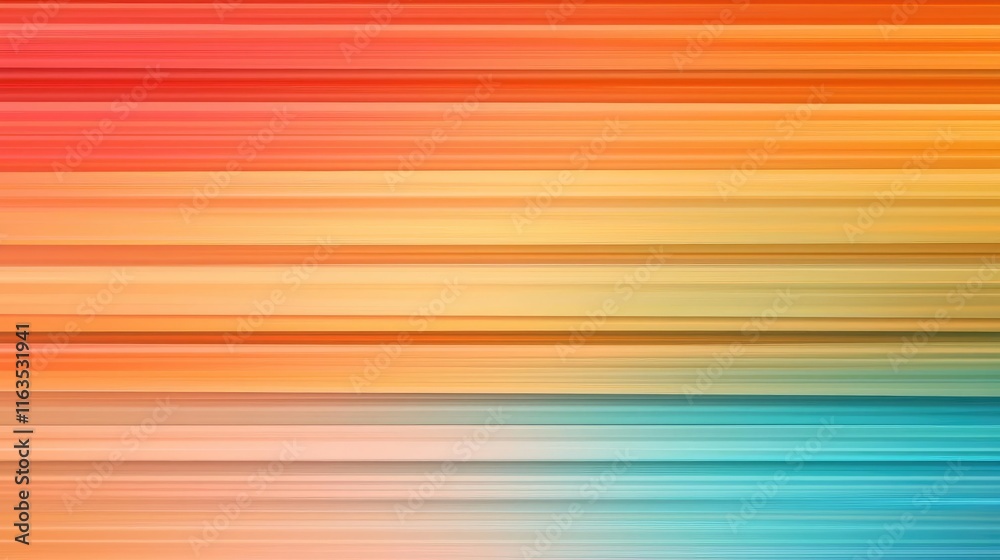 Poster Brushed abstract background concept. Abstract line pattern in vibrant colors creating a visually stunning gradient effect.