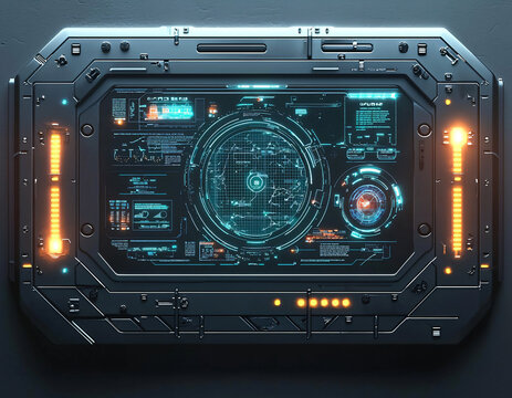 Sci-Fi Control Panel