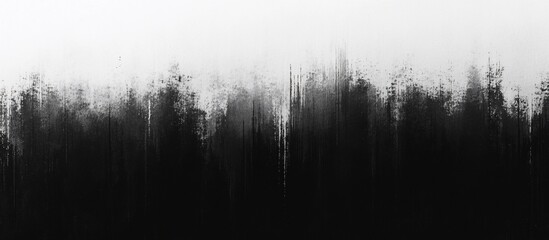 Fototapeta premium Abstract grayscale gradient with textured brushstrokes.