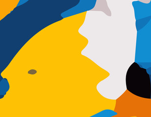 Colorful Abstract wavy Background with lines. Vibrant and Playful Colorful Abstract Cartoon-Themed Multi color Background for Creative and Joyful Artistic Expression. Colorful cartoon theme Background