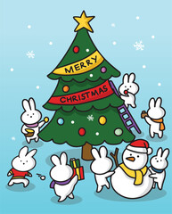 BUNNY CHRISTMAS