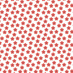 Flower pattern design with background