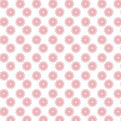 Flower pattern design with background