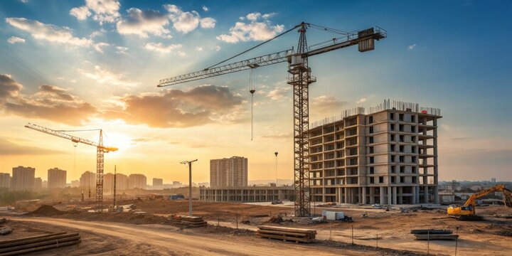 building under construction - Powered by Adobe