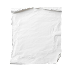 Blank paper sheet mock-up, transparent background, versatile design element, ideal for presentations, digital projects, and creative displays