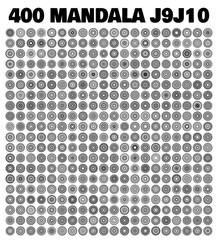 various mandala collections - 400 set yoga pattern
