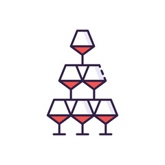 Wine Glass Tower