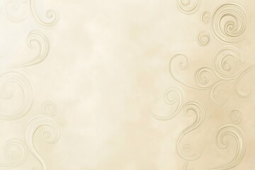 Elegant Cream Beige Color Background with Delicate Frame-like Pattern, Soft and Warm Tones, Perfect for Stylish Backgrounds