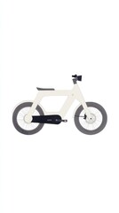 Minimalist Modern Electric Bicycle with Sleek Design and Innovative Features for Urban Commuting and Eco-Friendly Transportation