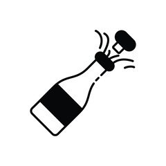 Champagne Bottle Pop