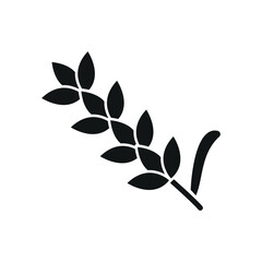 Lavender flower icon showcases a delicate and soothing design, perfect for wellness branding