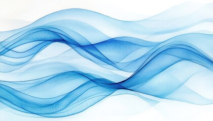 Fototapeta premium Winter-inspired snow wave illustration for creative projects.