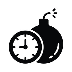 Clock icon representing deadlines and time sensitive communication