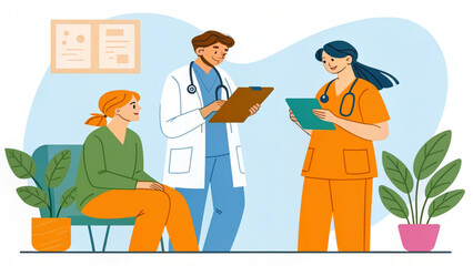 Ai generating patient care insights doctor-patient interaction in a medical office environment