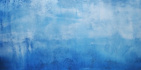 Fototapeta premium Blue Grunge Backdrop wall textured vintage old retro blank wallpaper soft smooth