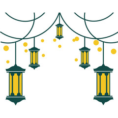 hanging Islamic lantern 