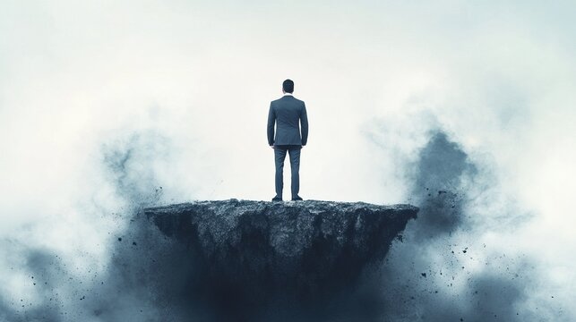 Global Financial Iceberg Unveiling Hidden Market Risks and Opportunities, navigating unseen challenges in the financial landscape - Powered by Adobe