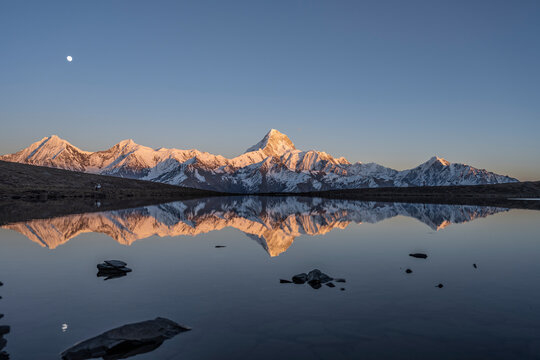 Minya Konka,snowmountain in China,Sichuan