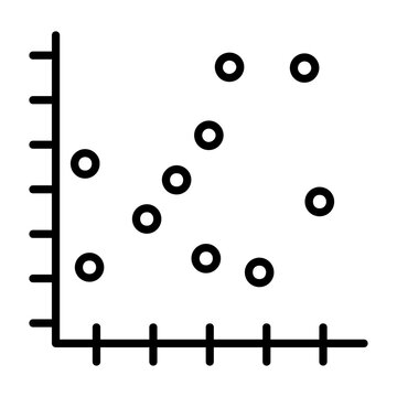 Scatter plot Icon