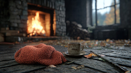 Introvert, A photorealistic image featuring a person engaged in knitting, showcasing detailed craftsmanship and creativity in a serene environment.