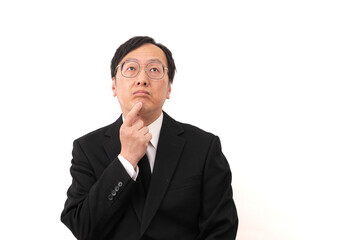 考えるビジネスマン