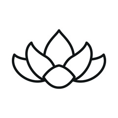 Magnolia Flower Icon showcases delicate petals and timeless grace, ideal for highlighting floral arrangements, luxury themes, or serene design projects