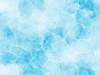 Obraz premium Abstract light blue watercolor for background