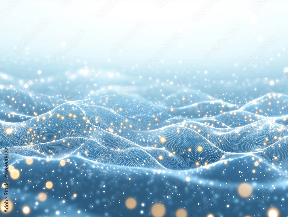 Poster abstract technology particles lines mesh background. vector abstract graphic design banner pattern b