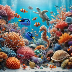 Coral Reefs and Their Inhabitants
