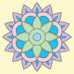 traditional mandala art 