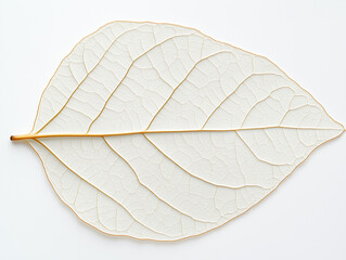 Obraz premium Close up of leaf veins