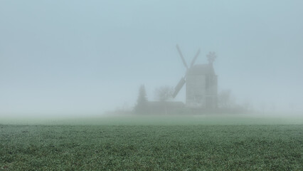 windmill in the field