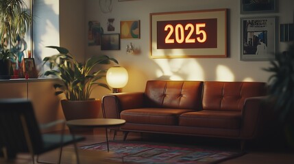 text "2025" in livingroom