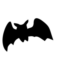 Black Bat Silhouette