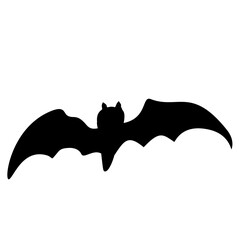 Black Bat Silhouette