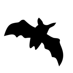 Black Bat Silhouette