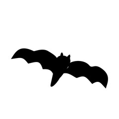 Black Bat Silhouette