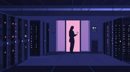 Maintenance Management in a Dimly Lit Data Center